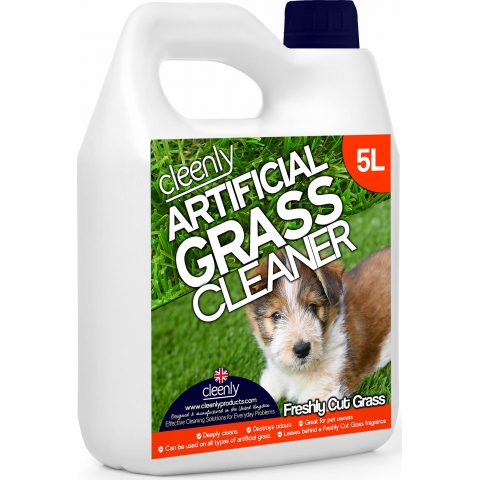 Cleenly Artificial Grass Cleaner Freshly Cut Grass 5L