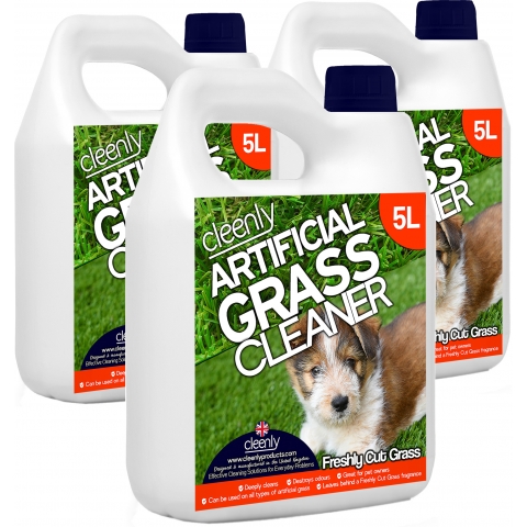 Cleenly Artificial Grass Cleaner Freshly Cut Grass 15L