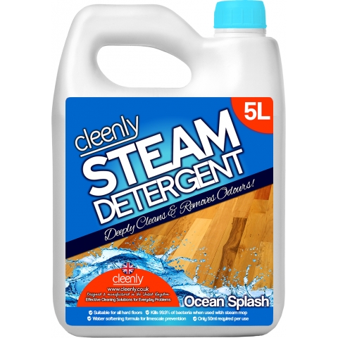 5L Cleenly Steam Detergent Ocean Fresh Fragrance