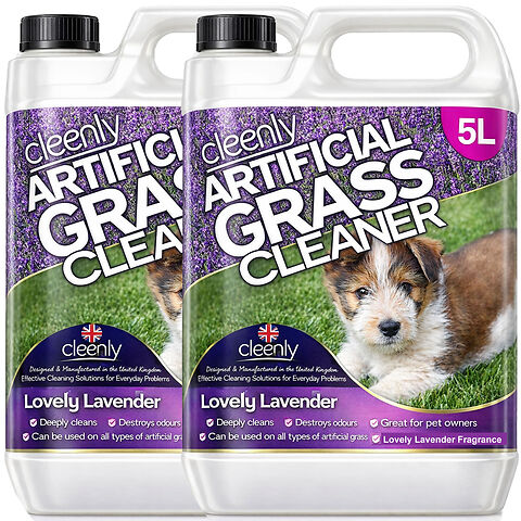 Cleenly Artificial Grass Cleaner and Deodoriser 5L x2 2000x2000.jpg