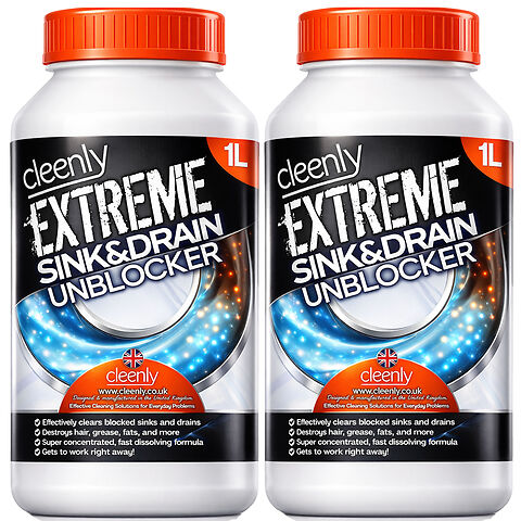 Cleenly Sink and Drain Unblocker and Cleaner 1L x2 2000x2000.jpg